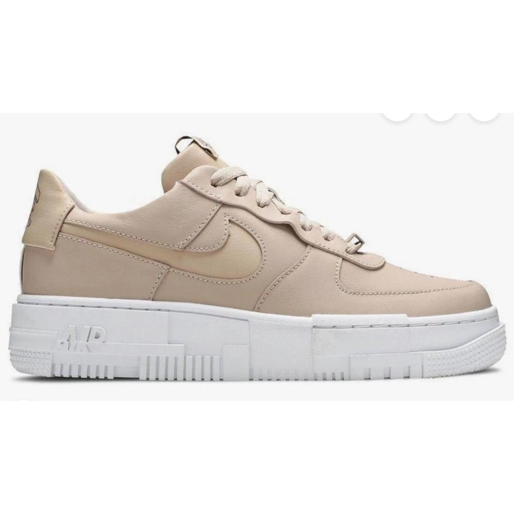 Nike Air Force 1 Pixel Beige Womens 7.5 Platform AF1 Sneakers